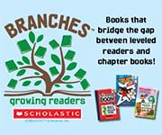 Scholastic Trade: Branches, growing readers.